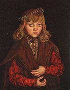 CRANACH, Lucas the Elder A Prince of Saxony dfg oil painting picture wholesale